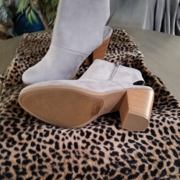 Open heel ankle boots - Picture 1 of 4